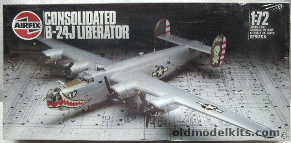 Airfix 1/72 Consolidated B-24J Liberator, 06010 plastic model kit